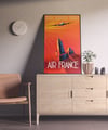 Air France - Afrique Occidentale & Equatorial Française | Edmond Maurus | 1946 | Travel Poster