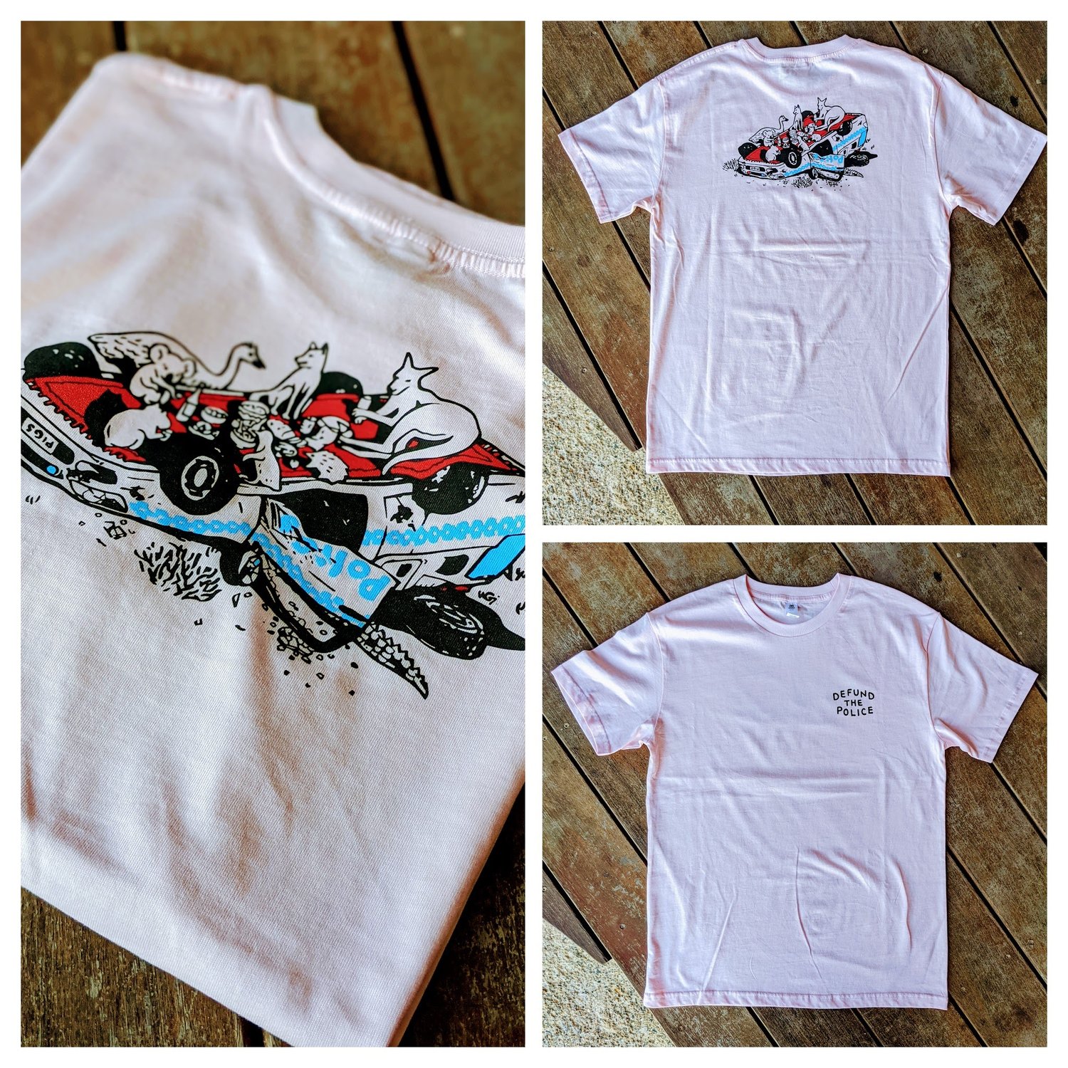 Men's T-shirt (Pale Pink)