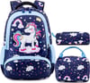 💥SPECIAL💥 Backpack set - unicorn blue