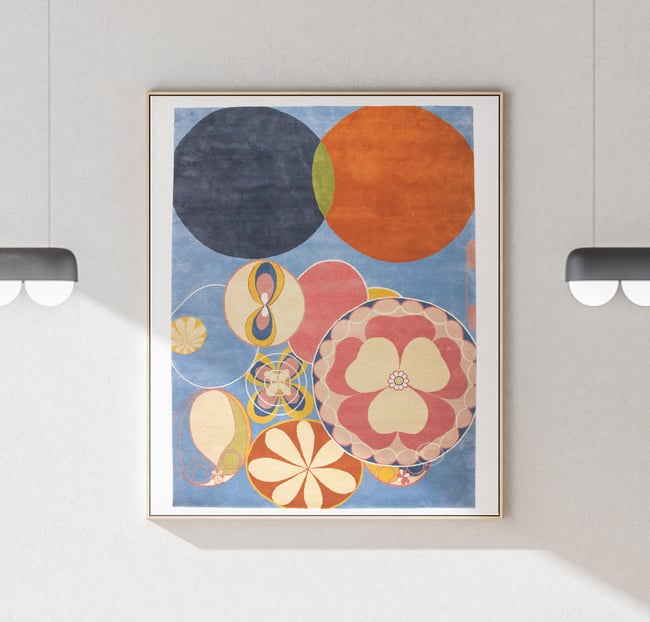 The Ten Largest, No.2, Childhood, Group IV | Hilma af Klint | 1907 | Wall Art Print | Vintage Poster