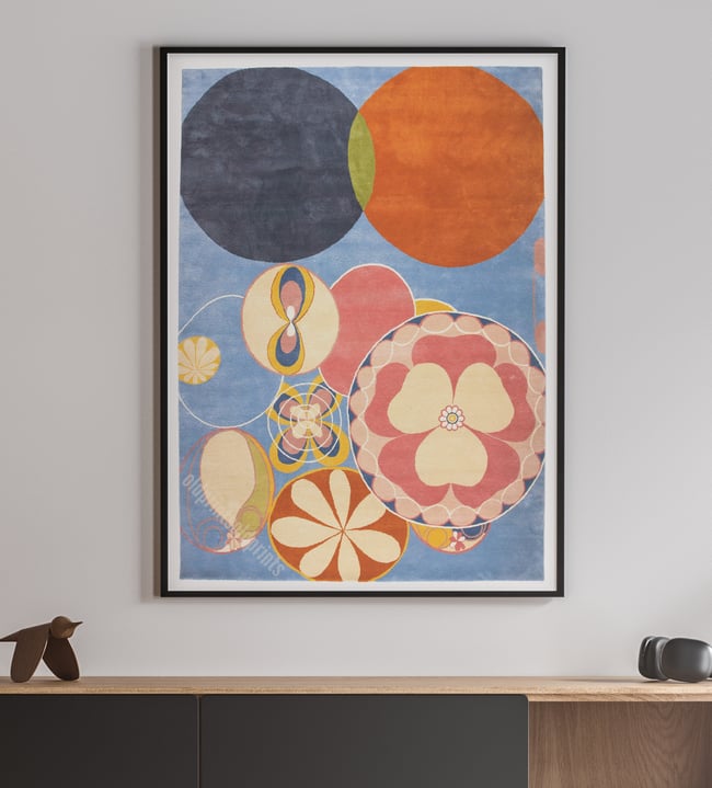 The Ten Largest, No.2, Childhood, Group IV | Hilma af Klint | 1907 | Wall Art Print | Vintage Poster