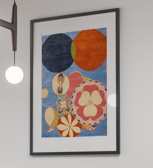 The Ten Largest, No.2, Childhood, Group IV | Hilma af Klint | 1907 | Wall Art Print | Vintage Poster