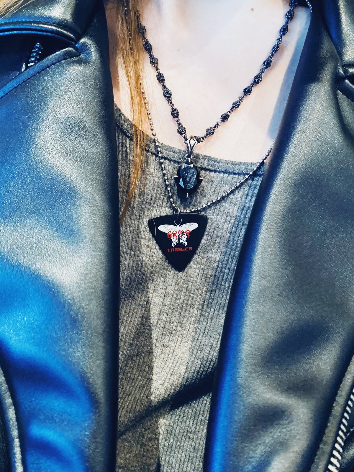 Image of 6XT7 TRIGGER PICK NECKLACE