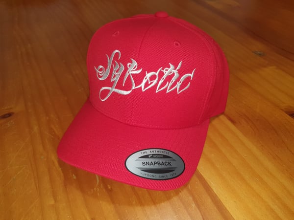 Image of OG Snapback Curved Cap (Red)