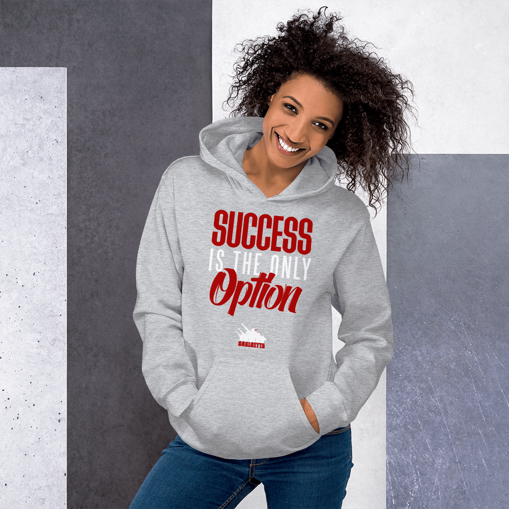 Image of SUCCESS GREY HOODIE 