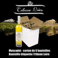 Muscadet Tribune Loire - Carton de 6 bouteilles