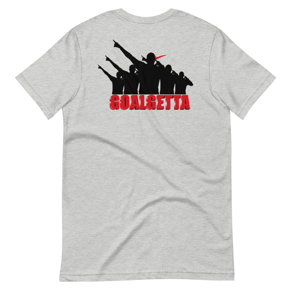 Image of GOALGETTA GREY SUCCESS IS THE ONLY OPTION T-SHIRT 