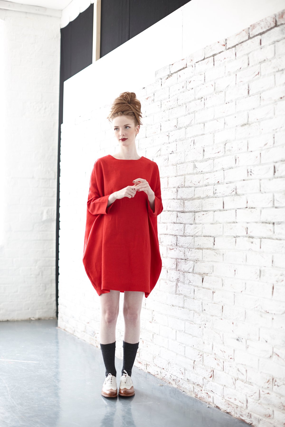 Image of Original Wide Cocoon Tunic Dress