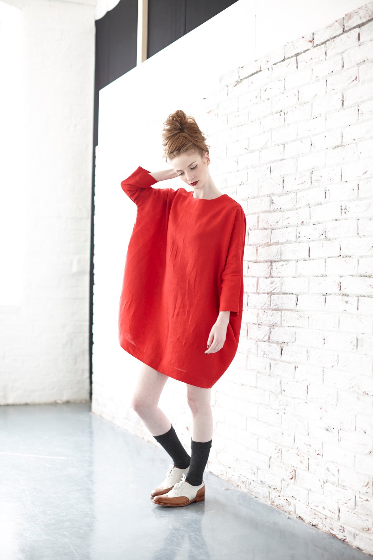 Image of Original Wide Cocoon Tunic Dress