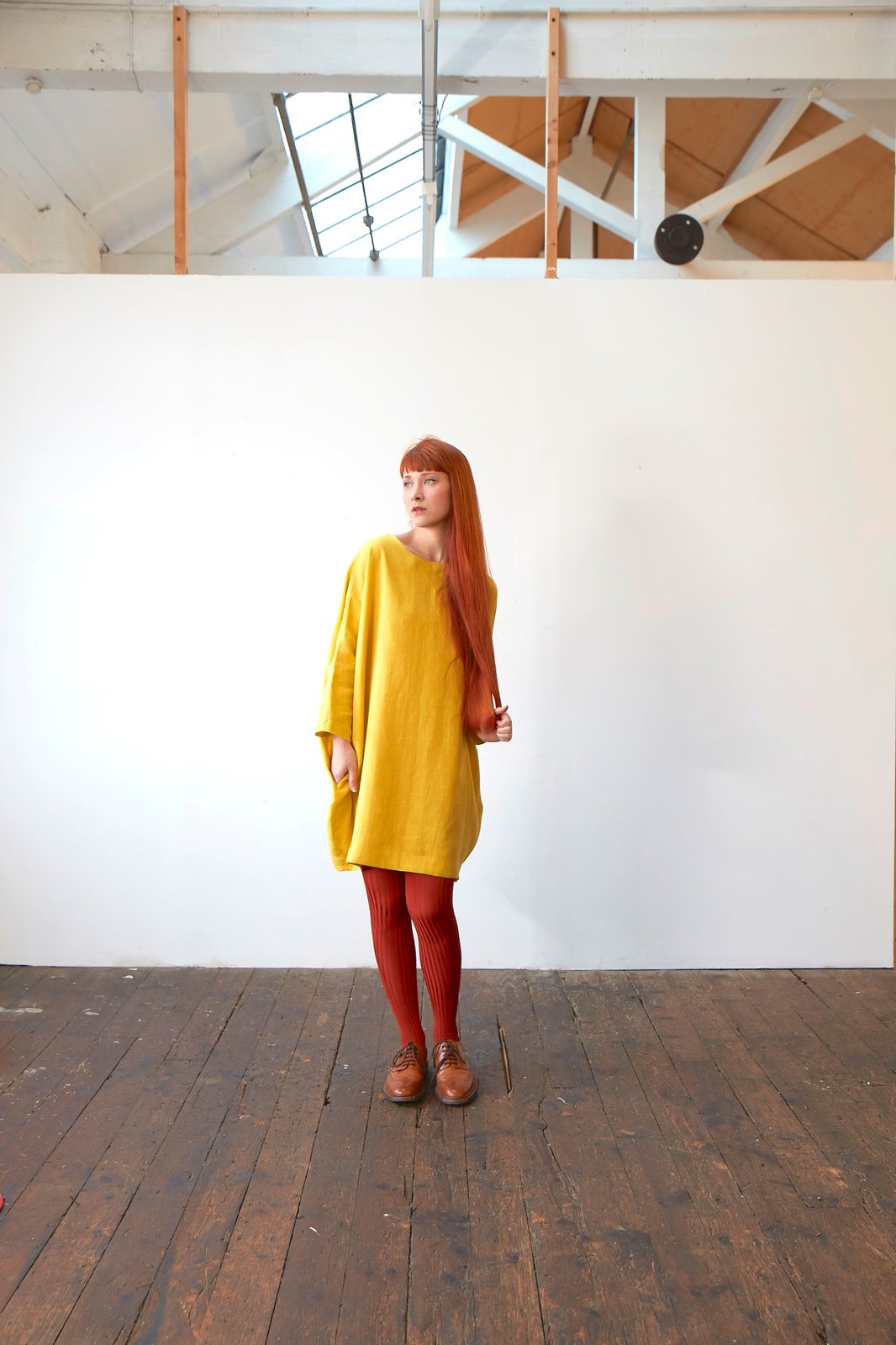 Original Wide Cocoon Tunic Dress | Boniface