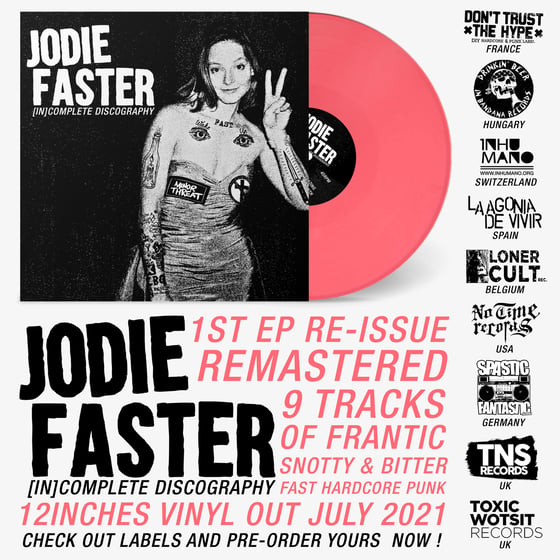 Image of LADV162 - JODIE FASTER "(in)complete discography" 12" 