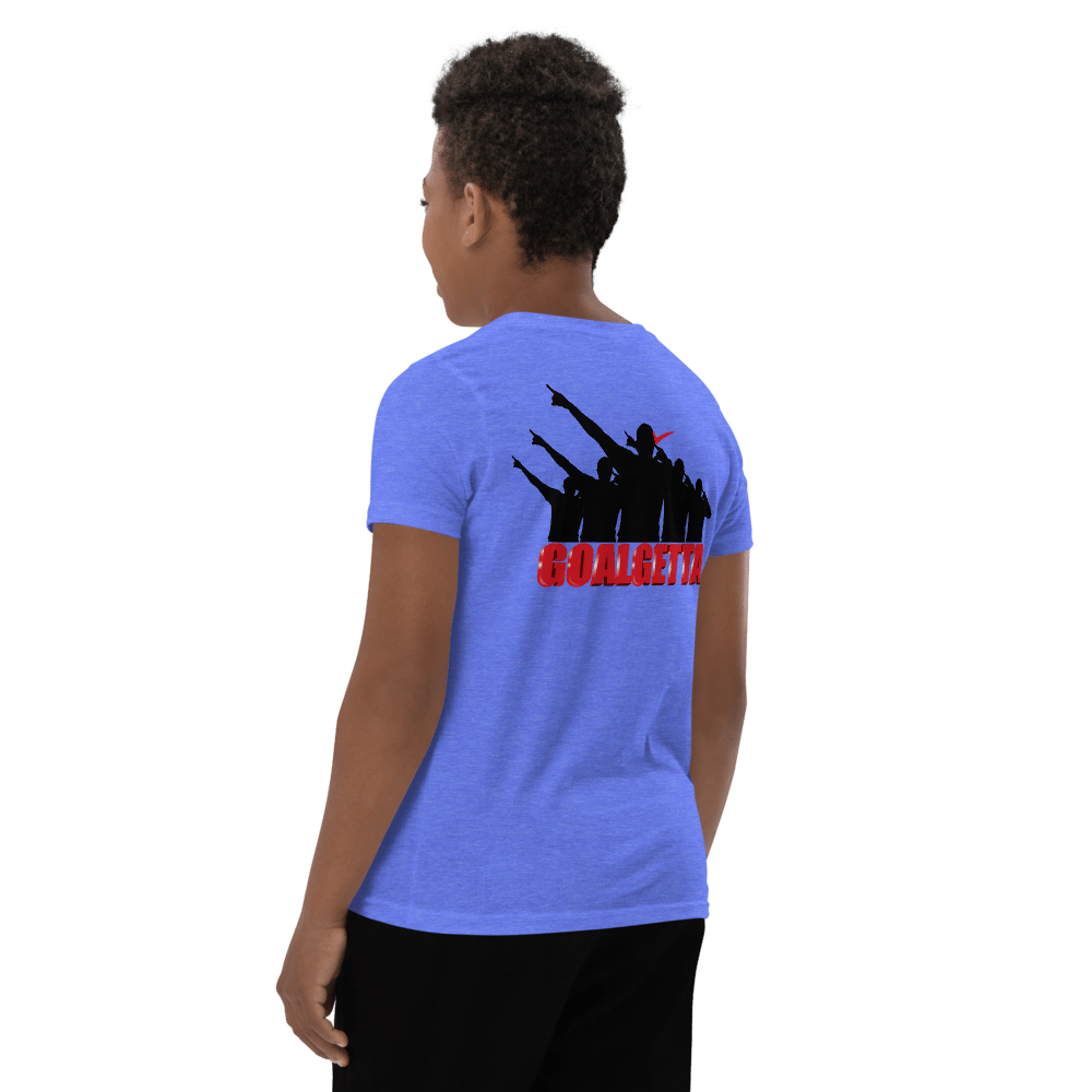 Image of KIDS GOALGETTA  BLUE SUCCESS IS THE ONLY OPTION SHIRT