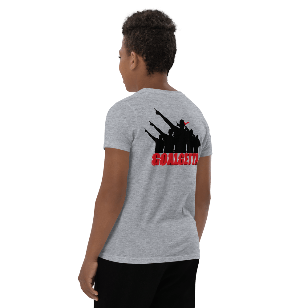 Image of KIDS GOALGETTA  GREY SUCCESS IS THE ONLY OPTION SHIRT