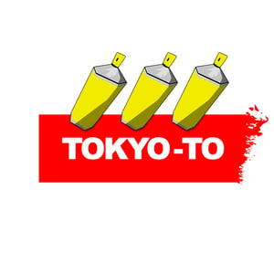 Spray Can Tokyo-to Unisex T-Shirt