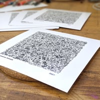 Image 2 of Square Toon Print