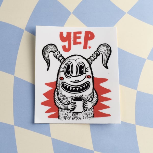 Image of YEP Sticker