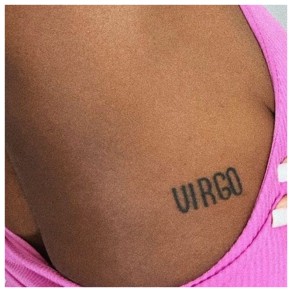T.O.T star sign tat (Available in red or black)