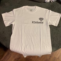 Image 2 of Homemade White #IINFLUENCE T-Shirts