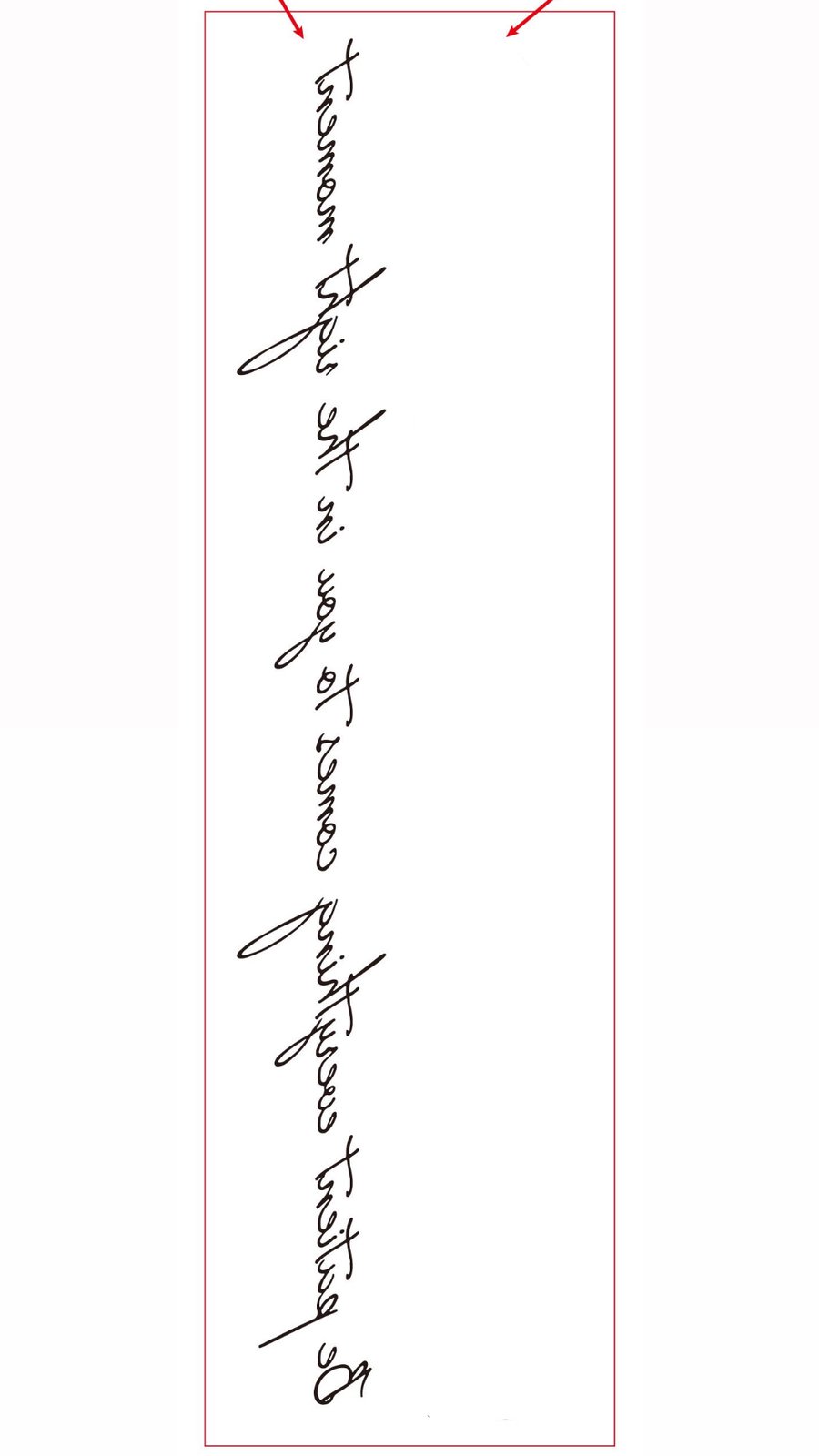 Fine line script tattoo 💖 | Gallery posted by Jess Wii | Lemon8