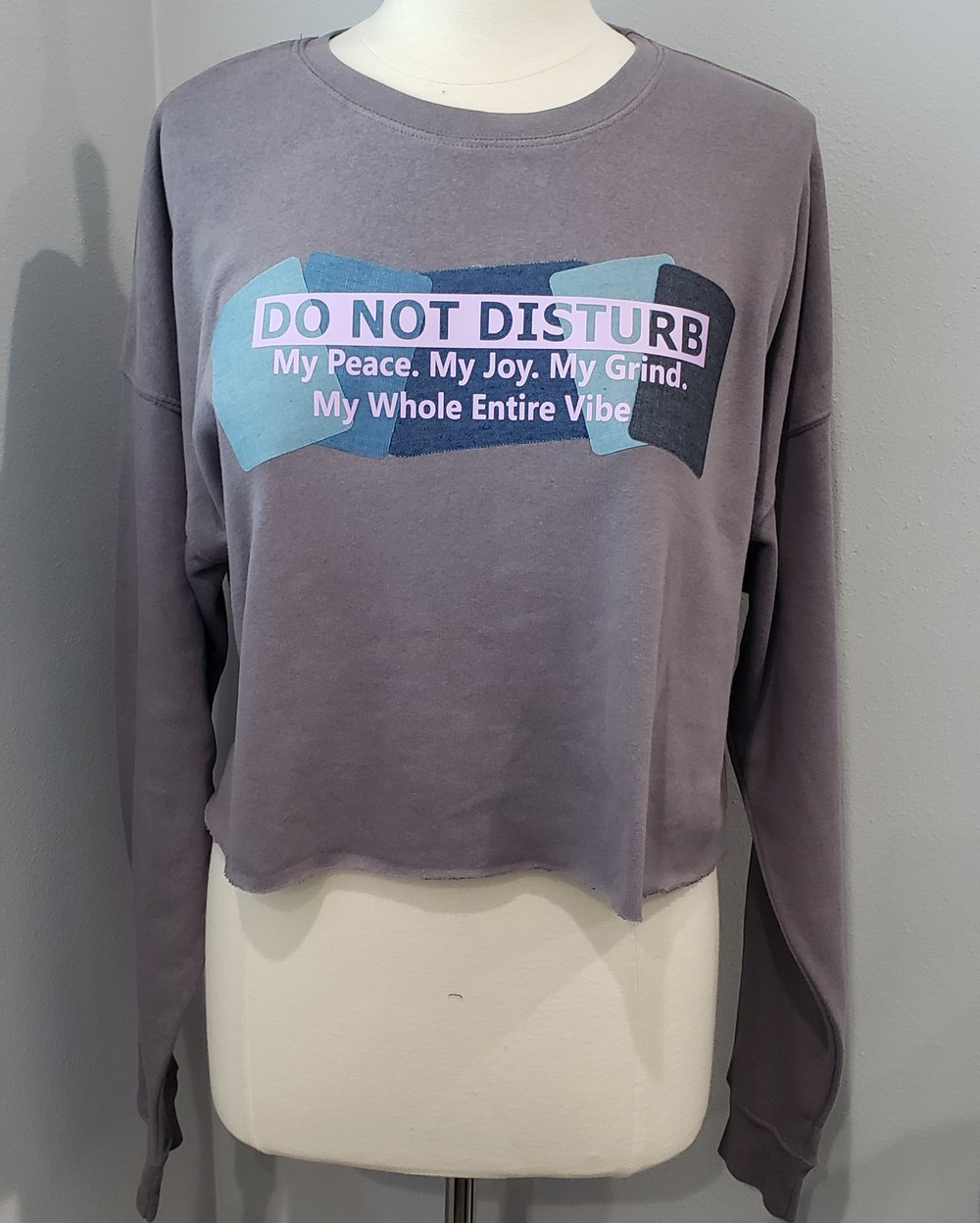 Do Not Disturb Cropped Top