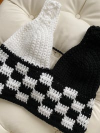 Image 3 of Checkered Baby Top