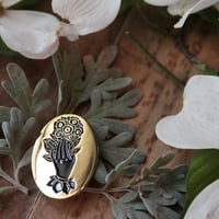 Image 3 of Floral Bouquet Enamel Pin