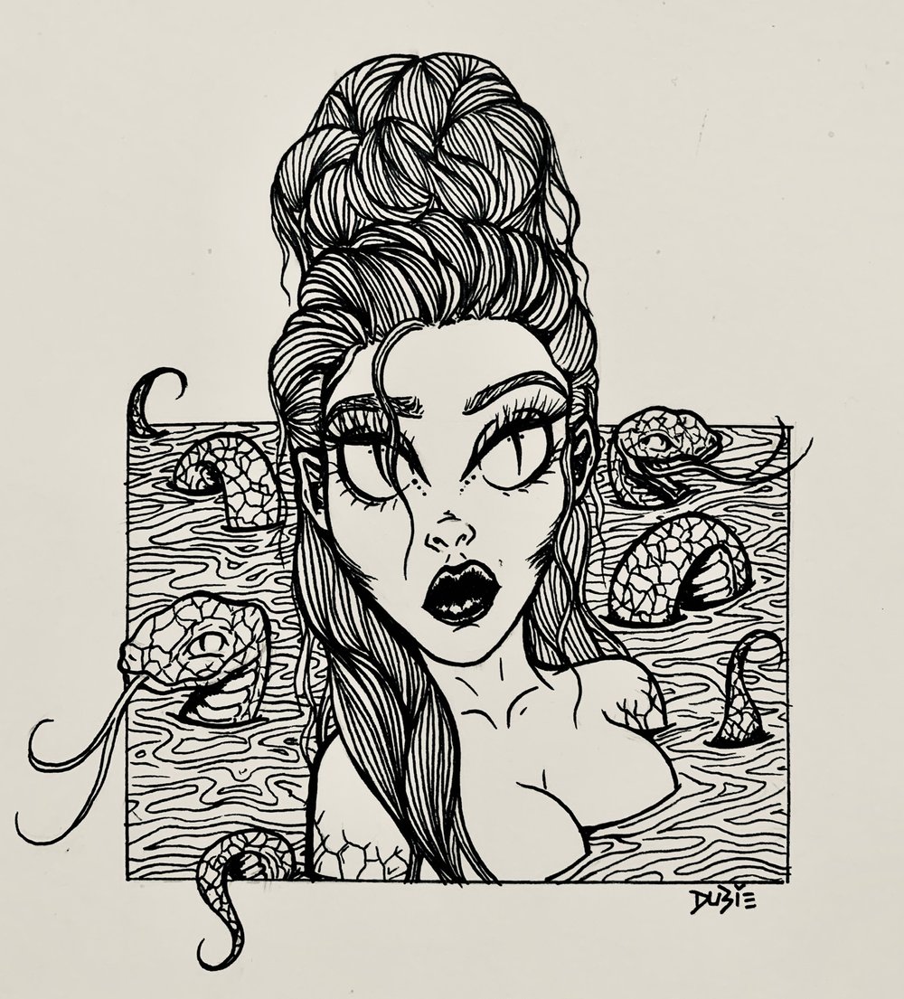 Image of “Medusa” Art Print