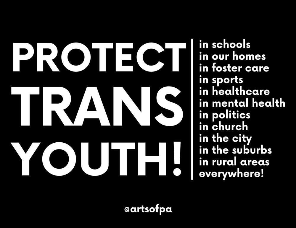 Image of Protect Trans Youth - Postcard