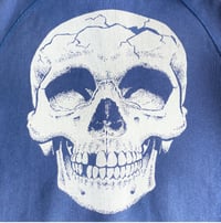 Image 4 of 90's Hysteric Glamour "Cracked Skull" Zip Hoodie