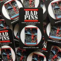 Image 2 of G.O.A.T. Rookie Card Lapel Pin