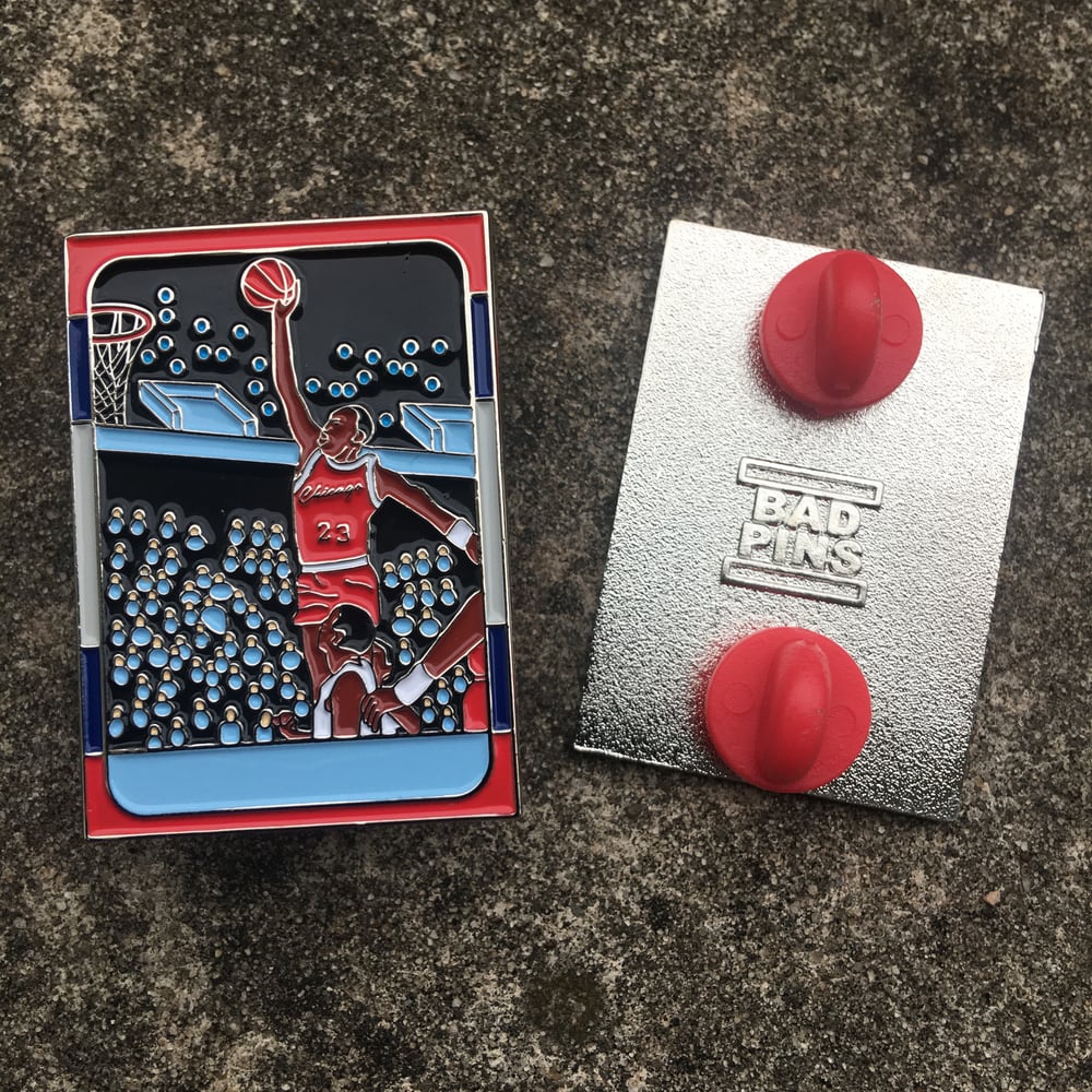 G.O.A.T. Rookie Card Lapel Pin