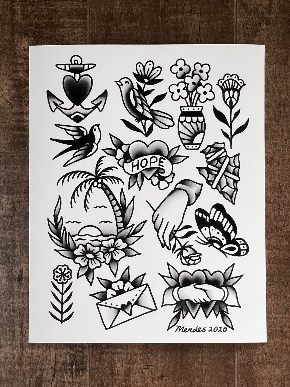 Hope Traditional, Print (8x10)