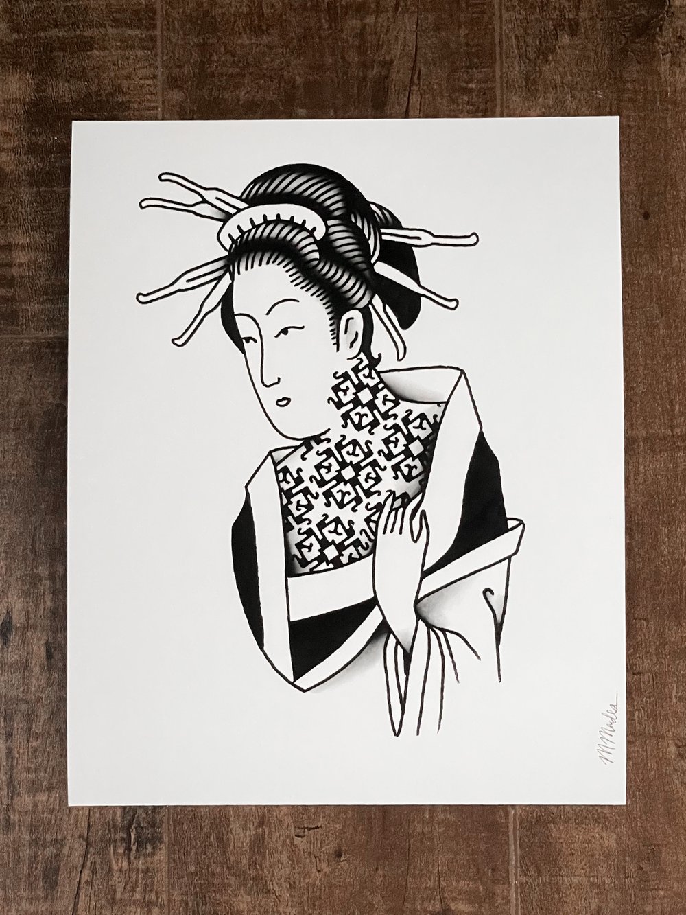 Geisha, Print (8x10)