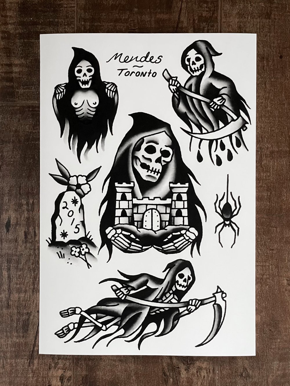 Reaper Tower, Print (7.5x11)