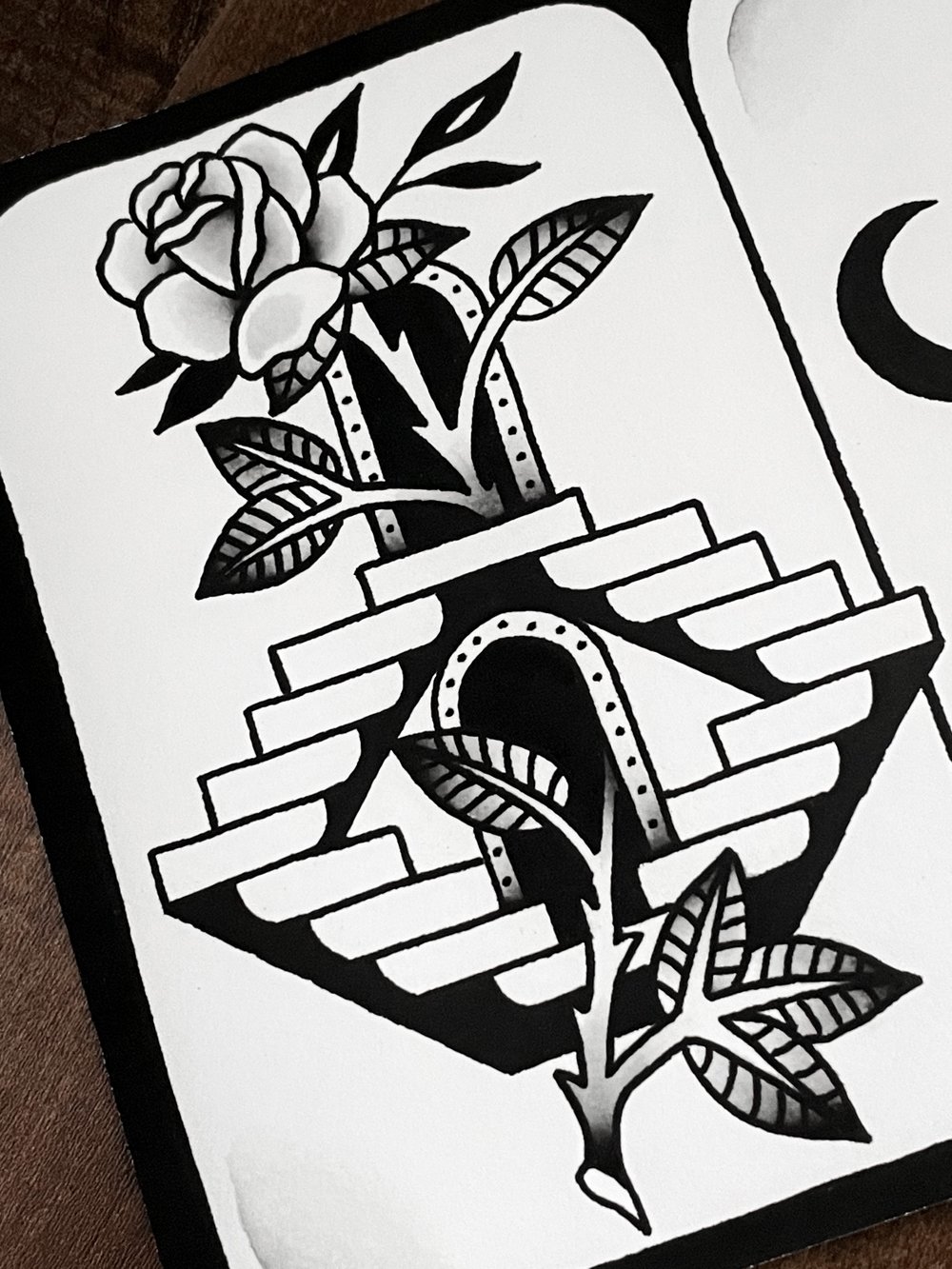 Endless Steps, Print (7x10)
