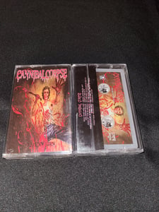 Image of CANNIBAL CORPSE - RED BEFORE BLACK / PRINTED ART CASSETTTE