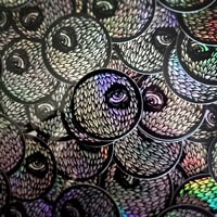 Image 1 of Holographic Nesting Eye Stickers