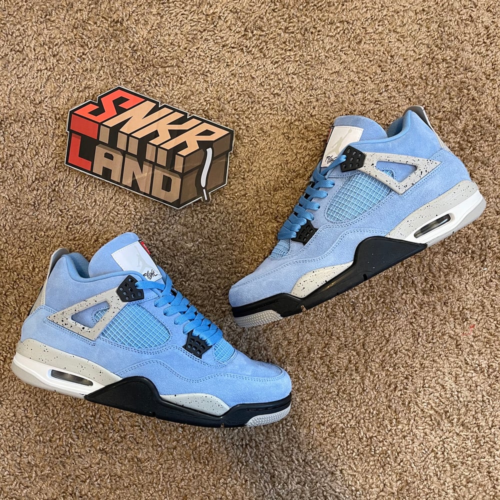 Image of Air Jordan 4 Retro “University Blue” 