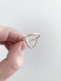 Image 2 of Isolde Ring in Gold Filled