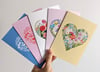 Mixed Greeting Card Set - Pack of 5