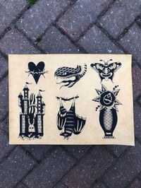 BLACKWORK FLASH SHEET