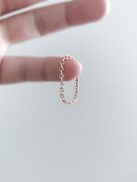 Image 2 of Chain Ring in Gold Filled