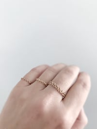 Image 3 of Chain Ring in Gold Filled