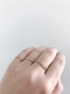 Chain Ring in Gold Filled