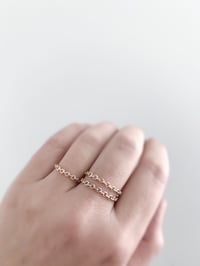Image 4 of Chain Ring in Gold Filled