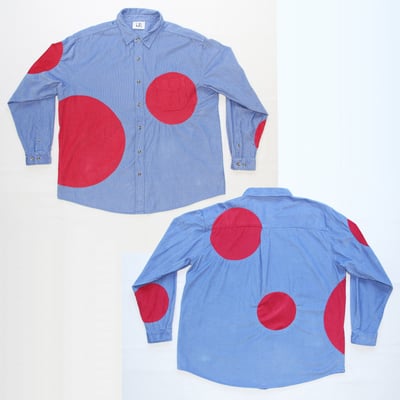 Image of "Ross" Circles Corduroy Shirt 