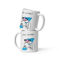 Image 3 of lady things White glossy mug 