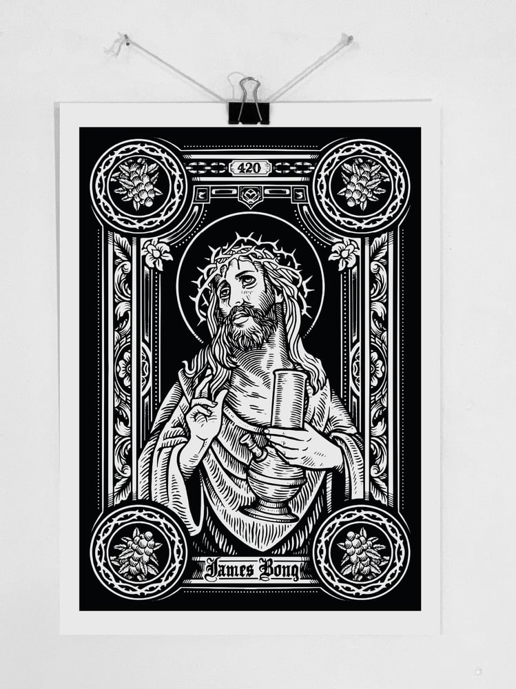 Image of Print "JAMES BONG"