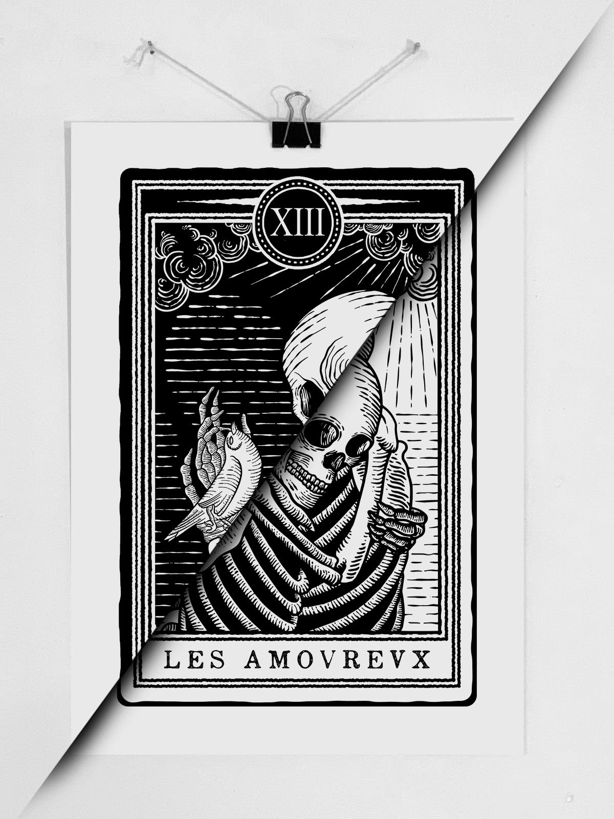 Image of PACK 2 Prints "LES AMOVREVX" & "LA MORT"