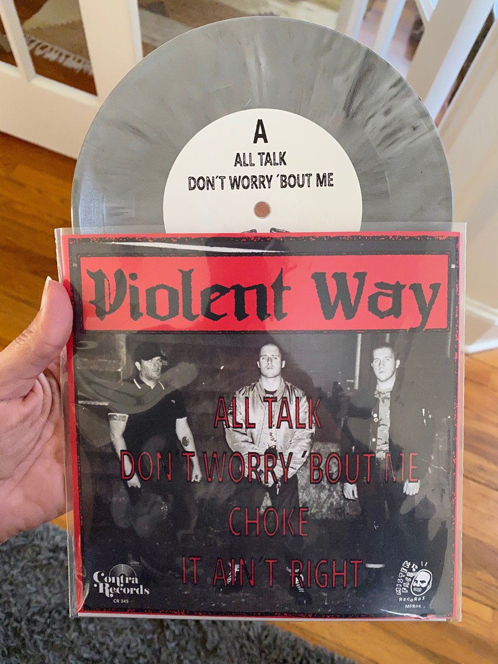Violent Way - Self-Titled 7" (Second Press)
